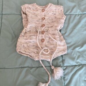 Kalinka Baby Cozy Knit Romper